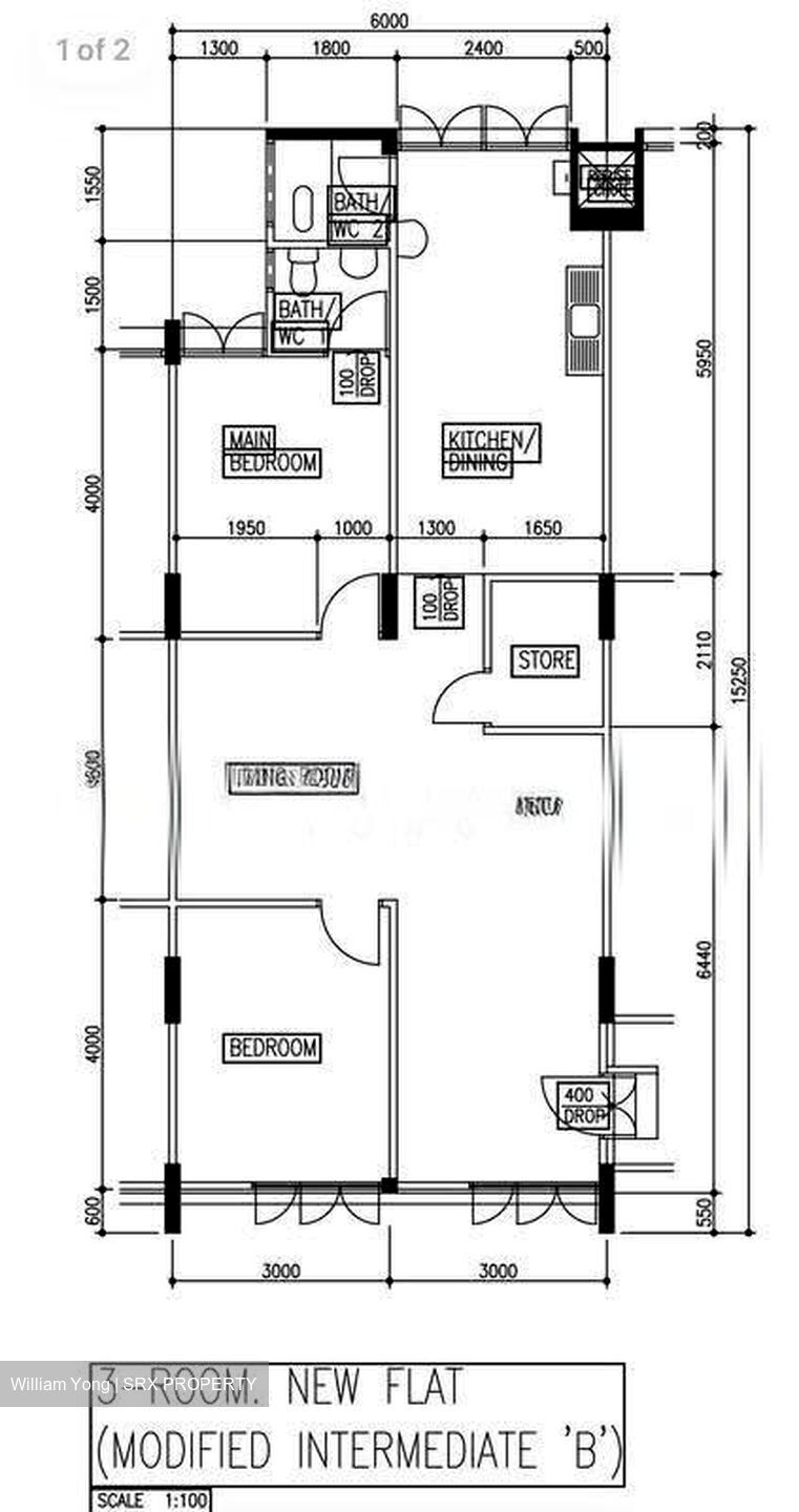 Blk 258 Tampines Street 21 (Tampines), HDB 3 Rooms #610668311